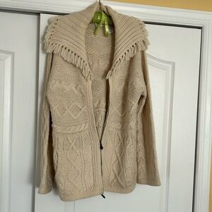 Liz Claiborne cable sweater